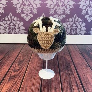Crochet Camo Hunting Hat